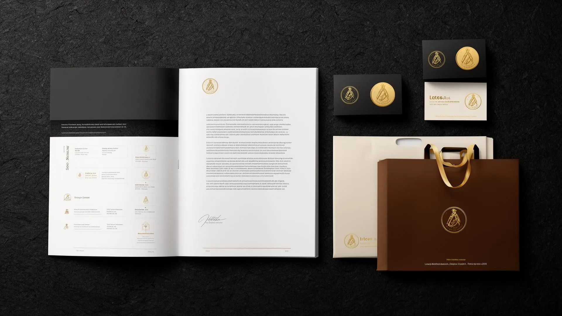 Brand collateral showcase