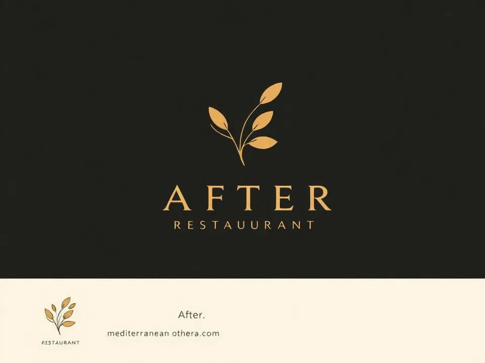 Mediterranean Restaurant after