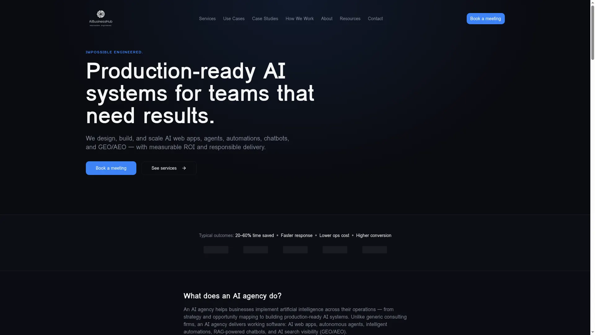 AiBusinessHub — AI Agency