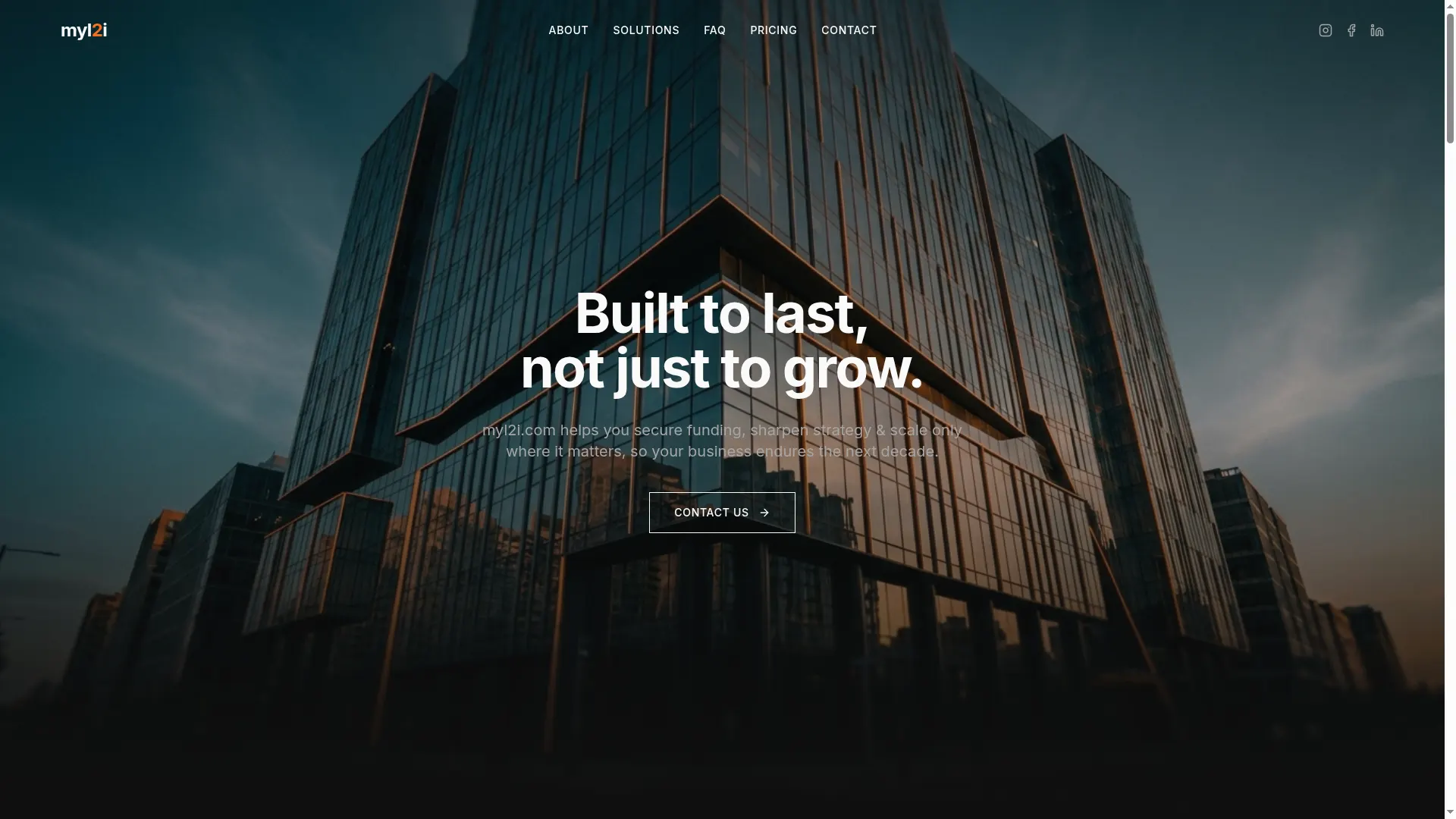 myl2i.com — Corporate / Advisory