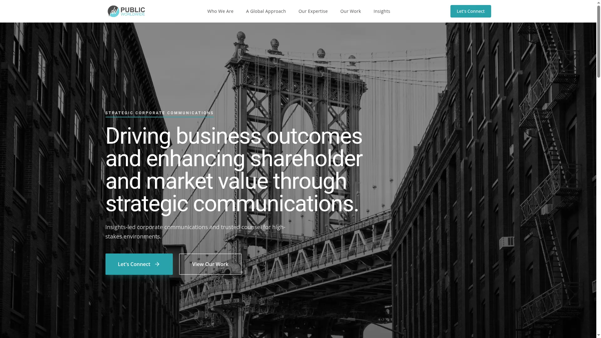 Public Worldwide — Strategic Communications